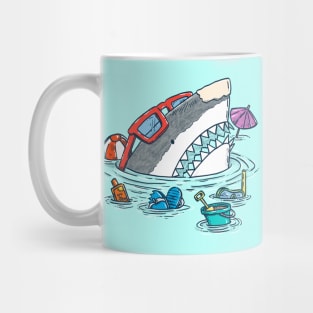 Beach Party Shark Mug